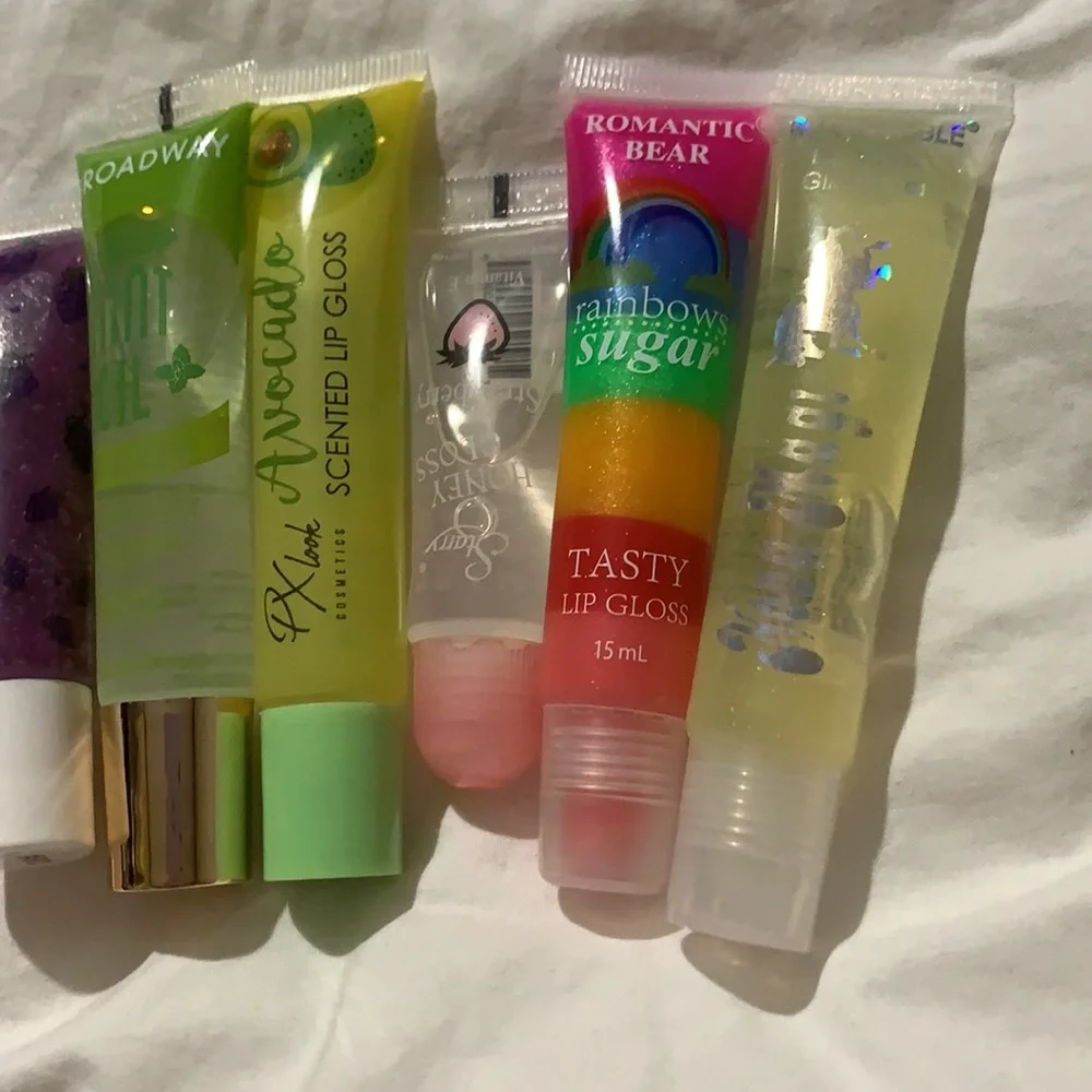 Set of 9 Squeeze Tube Lip Glosses